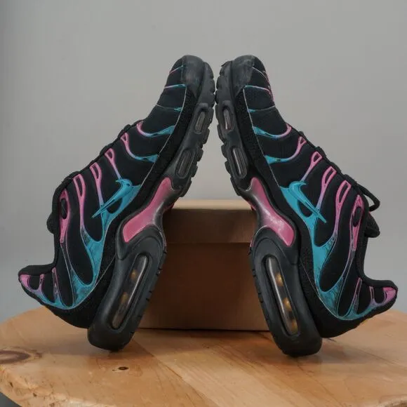 Nike Air Max Plus Tn Mens Size 8.5 Shoes Miami Vice South Beach Athletic Sneaker