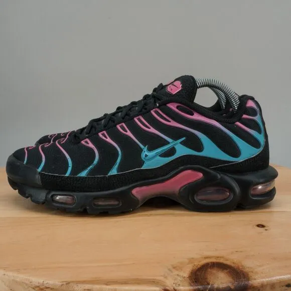 Nike Air Max Plus Tn Mens Size 8.5 Shoes Miami Vice South Beach Athletic Sneaker