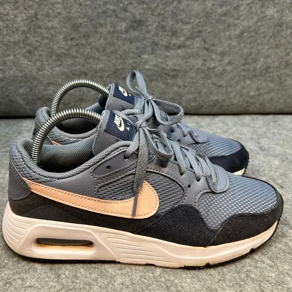Nike Air Max SC Sneakers Athletic Shoes Walking Comfort Pink Blue Women's 8
