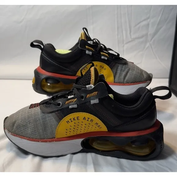 Nike Air Max Youth 5.5Y Black Gray Sneakers DA3199 005 2021 Running Shoes