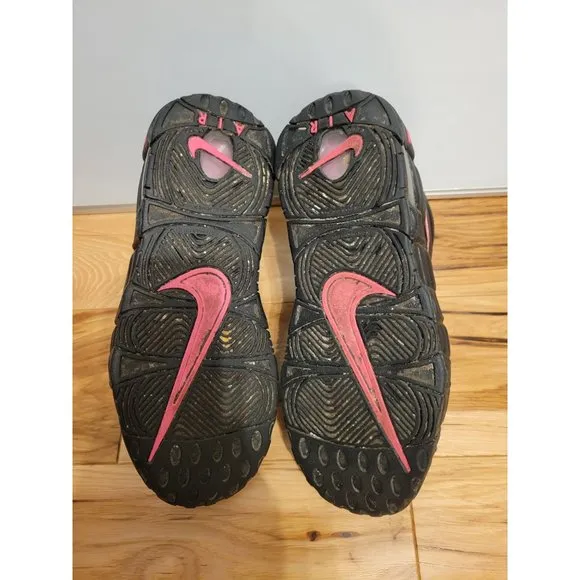 Nike Air Pink Blast Size 6 Youth  girls Sneaker shoes 41508 003 slip on tie on