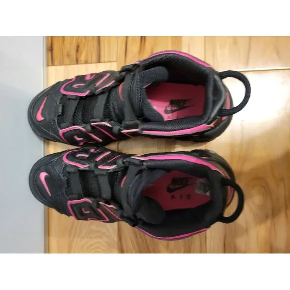Nike Air Pink Blast Size 6 Youth  girls Sneaker shoes 41508 003 slip on tie on