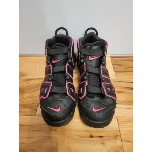 Nike Air Pink Blast Size 6 Youth  girls Sneaker shoes 41508 003 slip on tie on