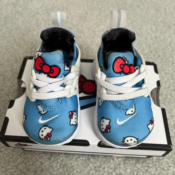 Nike Air Prestos Hello Kitty Toddler TD sz 4c with box used