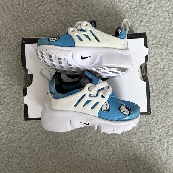 Nike Air Prestos Hello Kitty Toddler TD sz 4c with box used