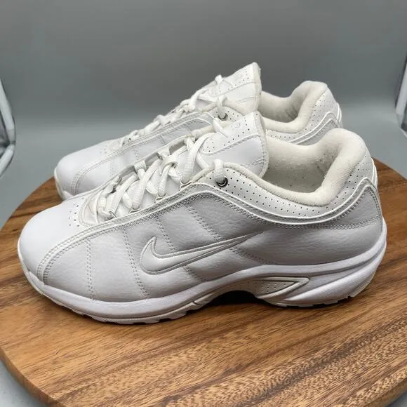 Nike Air VXT II Shoes Mens Size 11 White Running Comfort Walking Leather Sneaker