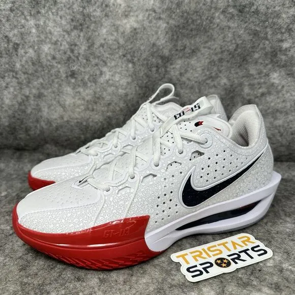 Nike Air Zoom GT Cut 3 Basketball Shoes Mens Size 8.5 Red White Blue HM9425-100