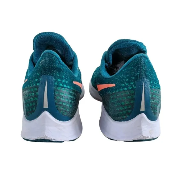 Nike Air Zoom Pegasus 35 Shoes Mens 9.5 Geode Teal Green Running Athletic Gym