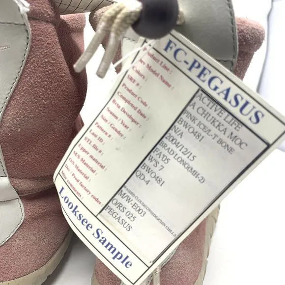 NIKE Air‎ Zoom Pegasus Leather Chukka Boots Pink  *SAMPLE*