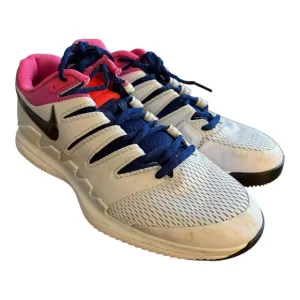 Nike Air Zoom Vapor X HC Roger Federer Gray White Tennis Shoes Men's Sz 9 AA8030