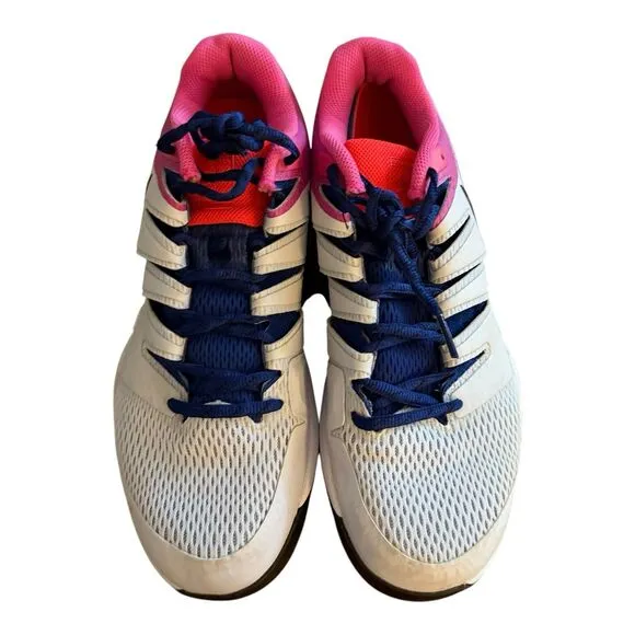 Nike Air Zoom Vapor X HC Roger Federer Gray White Tennis Shoes Men's Sz 9 AA8030