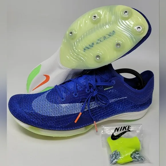 Nike Air Zoom Victory Racer Blue Track &amp; Field Spikes Men Size 14 CD4385-400 New