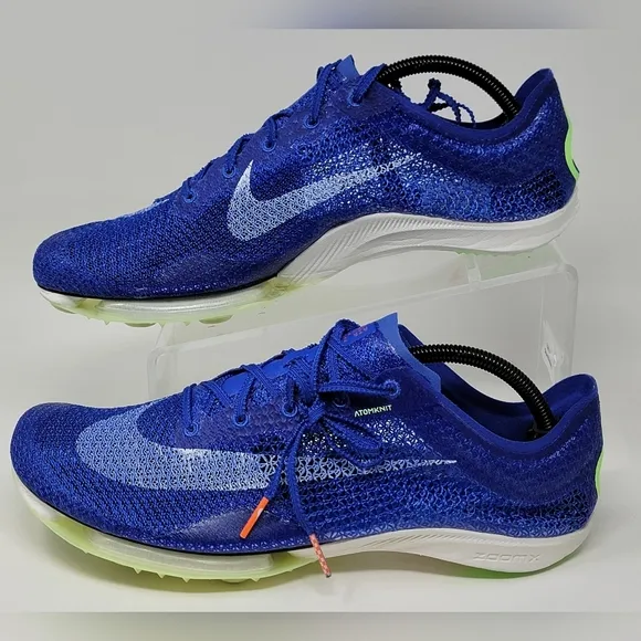 Nike Air Zoom Victory Racer Blue Track &amp; Field Spikes Men Size 14 CD4385-400 New