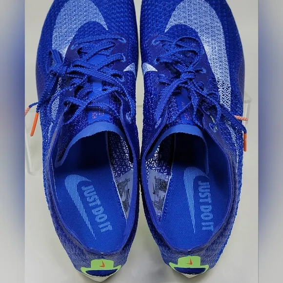 Nike Air Zoom Victory Racer Blue Track &amp; Field Spikes Men Size 14 CD4385-400 New