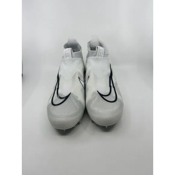 Nike Alpha Menace Elite 3 Football Cleats Mens Size 8 Platinum White CT6648-109