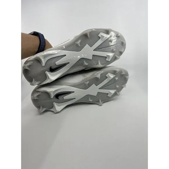 Nike Alpha Menace Elite 3 Football Cleats Mens Size 8 Platinum White CT6648-109