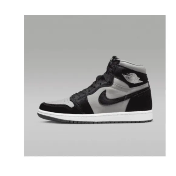 Nike  Black and Gray Air Jordan Retro  High-Top Sneakers  women’s size 8