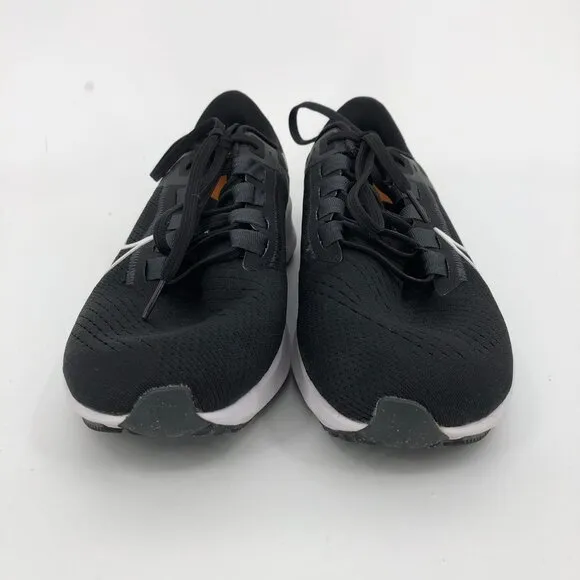 Nike Black White Breathable Comfort Athletic Shoes | Lace-Up Closure