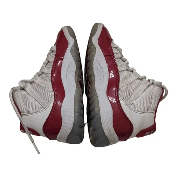 Nike Boys Air Jordan 11 378039-116 Cherry Basketball Shoes Sneakers Size 11C