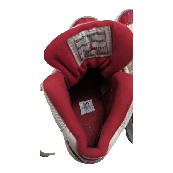 Nike Boys Air Jordan 11 378039-116 Cherry Basketball Shoes Sneakers Size 11C