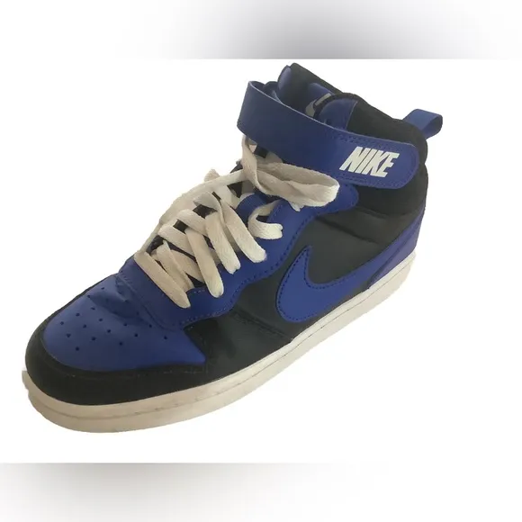 Nike Court Borough  Basketball Shoes Big Boy Size 6.5Y, CD8872-001