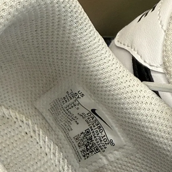 Nike Court Legacy White Desert Orchre