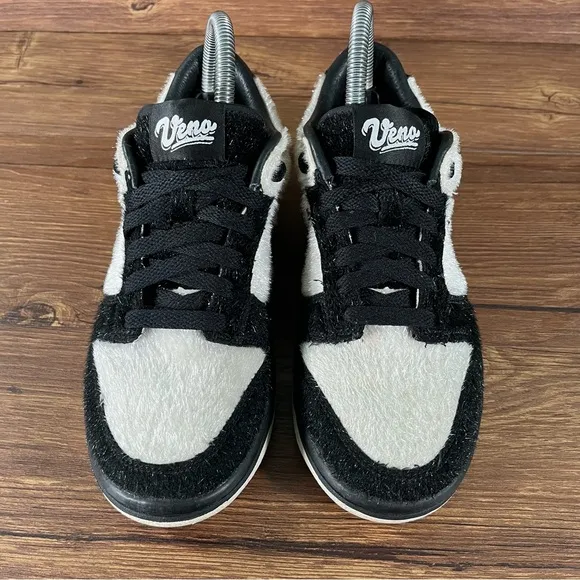 Nike Dunk Low Premium QS BG Premium Size 4Y (Women’s 5.5) Shoes Faux Fur Panda