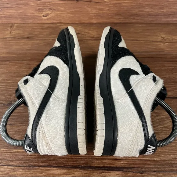 Nike Dunk Low Premium QS BG Premium Size 4Y (Women’s 5.5) Shoes Faux Fur Panda