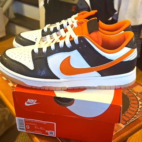 NIKE Dunk Low Retro PRM Halloween (2021) - Mens Size 9