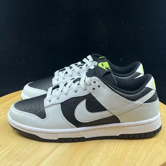 Nike Dunk Low 'Reverse Panda Neon' Men's Shoes FD9756-001 Mens Size 6/ 7.5 Wmns