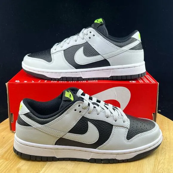 Nike Dunk Low 'Reverse Panda Neon' Men's Shoes FD9756-001 Mens Size 6/ 7.5 Wmns