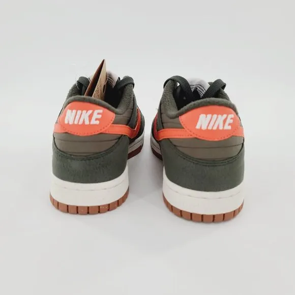 Nike Dunk Low SE GS Orange Medium Olive