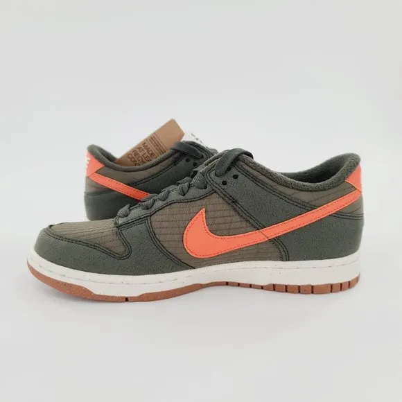 Nike Dunk Low SE GS Orange Medium Olive