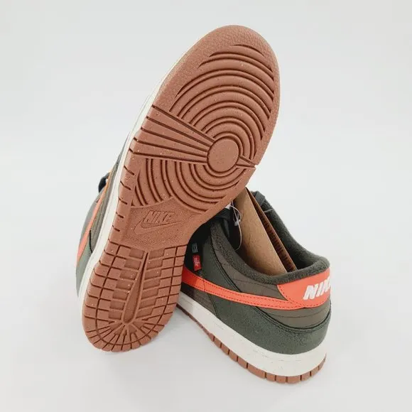 Nike Dunk Low SE GS Orange Medium Olive
