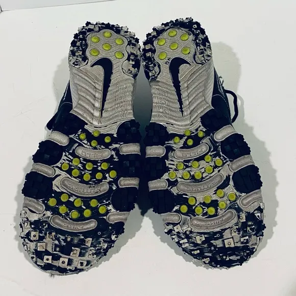 Nike Elite Baseball Softball Turf Shoes Size 5.5 Women’s 7 Black White Comfort