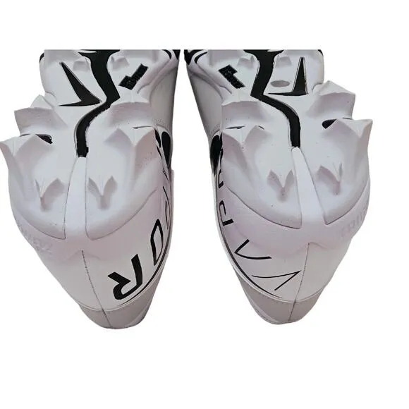 Nike FASTFLEX VAPOR Pro Football Cleats Sz 13 White SILVER Laced DQ5114-100 NEW