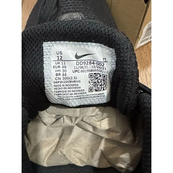Nike Flex Experience RN 11 NM Running Shoes Men's 12 Black/Smoke-Grey/DD9284-002