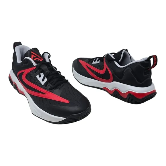 Nike Giannis Immortality 3 Shoes Men's Size's Black University Red DZ7533-004