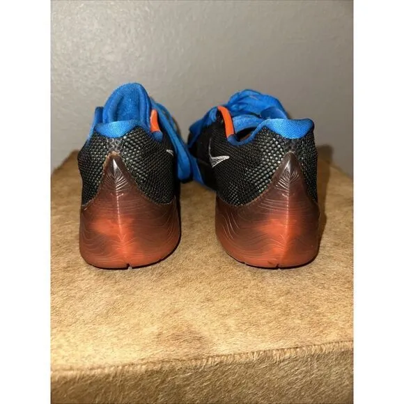 Nike KD Trey 5 653657-004 Black Orange Blue 2014 Shoes Kevin Durant Men Sz 11 US