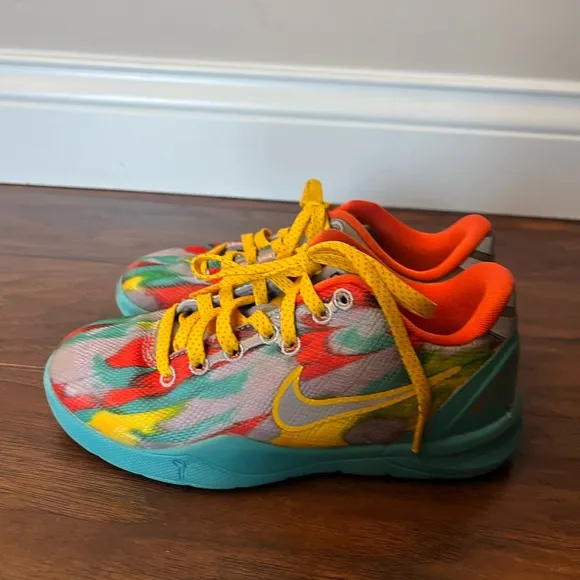 Nike Kobe 8 Protro “Venice Beach” Kids Colorful sneakers Size 12.5