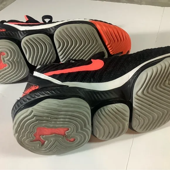 Nike LeBron 16 Tech Challenge Hot Lava Black