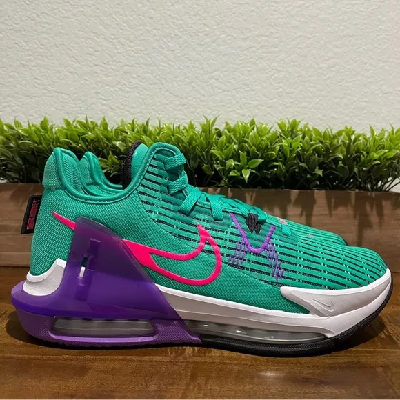 Nike Lebron Witness 6 Shoes &quot;South Beach&quot; Basketball Shoes CZ4052-300