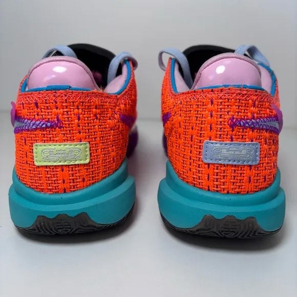 NIKE LEBRON XX 20 Chosen Total Orange Basketball Shoes Multicolor Men’s Size 6