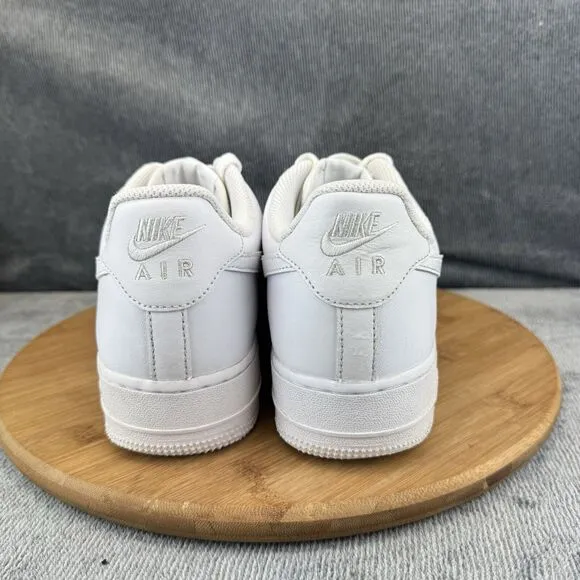 Nike Mens Air Force 1 Size 10 Shoes White Basketball Training Comfort Sneakers