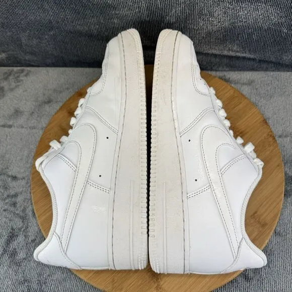 Nike Mens Air Force 1 Size 10 Shoes White Basketball Training Comfort Sneakers