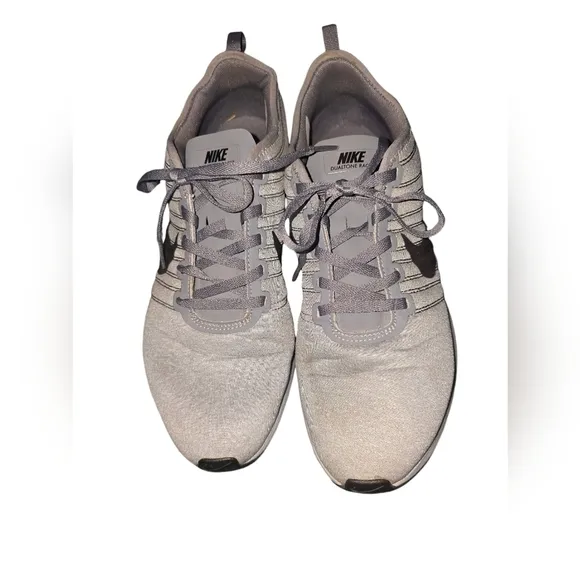 Nike Mens Dualtone Racer 918227-009 Gray Running Shoes Sneakers Size 9.5