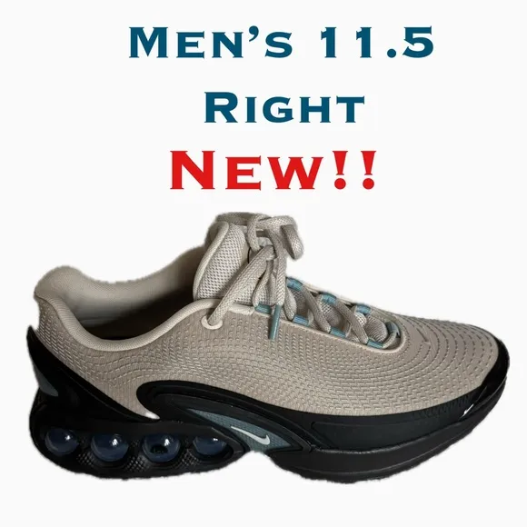Nike Men's Gray and Black Athletic Shoes NWT