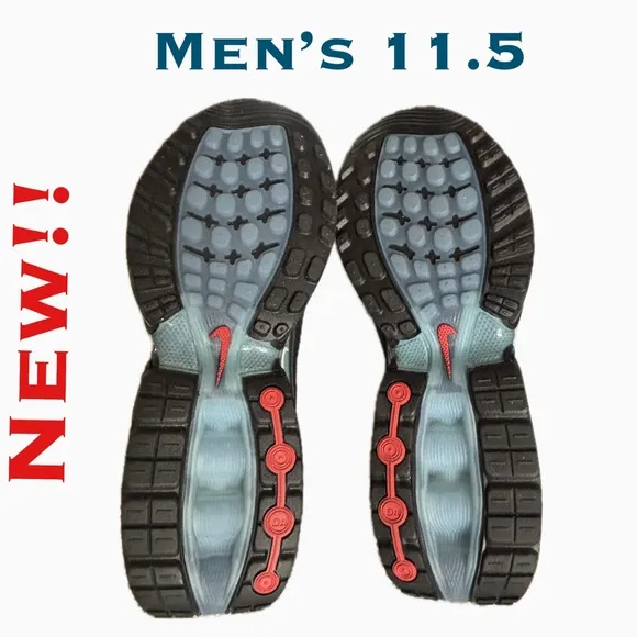 Nike Men's Gray and Black Athletic Shoes NWT