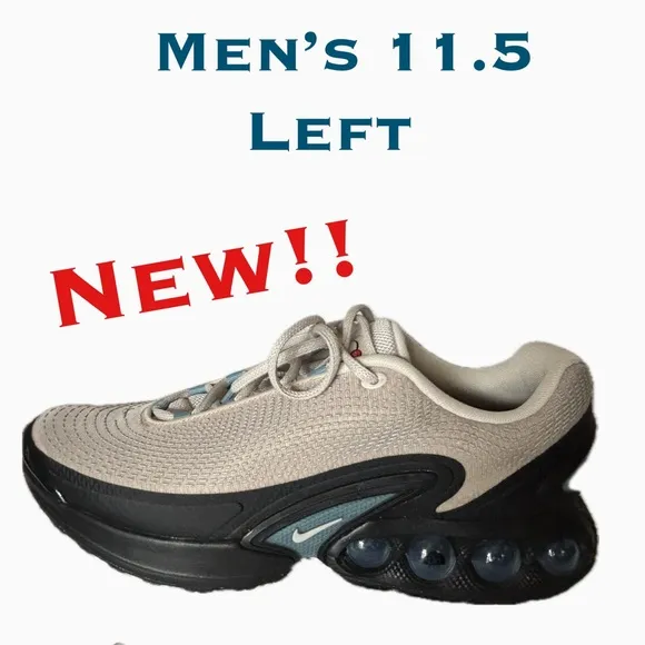Nike Men's Gray and Black Athletic Shoes NWT