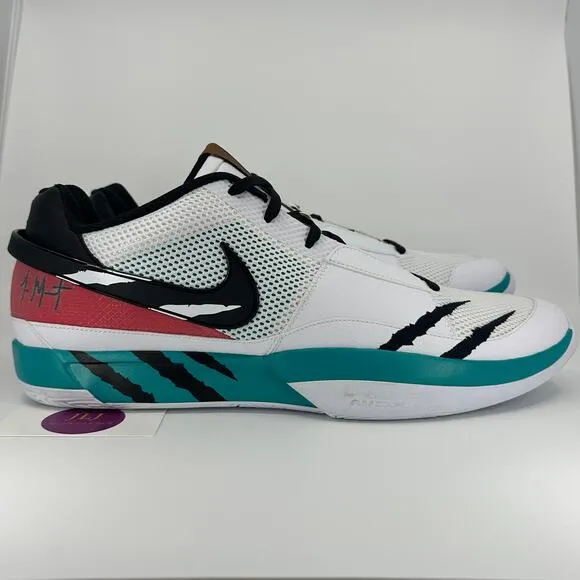 Nike Men's Ja 1 'Reverse Scratch' Athletic Basketball Shoes FV5957-100 Size 18